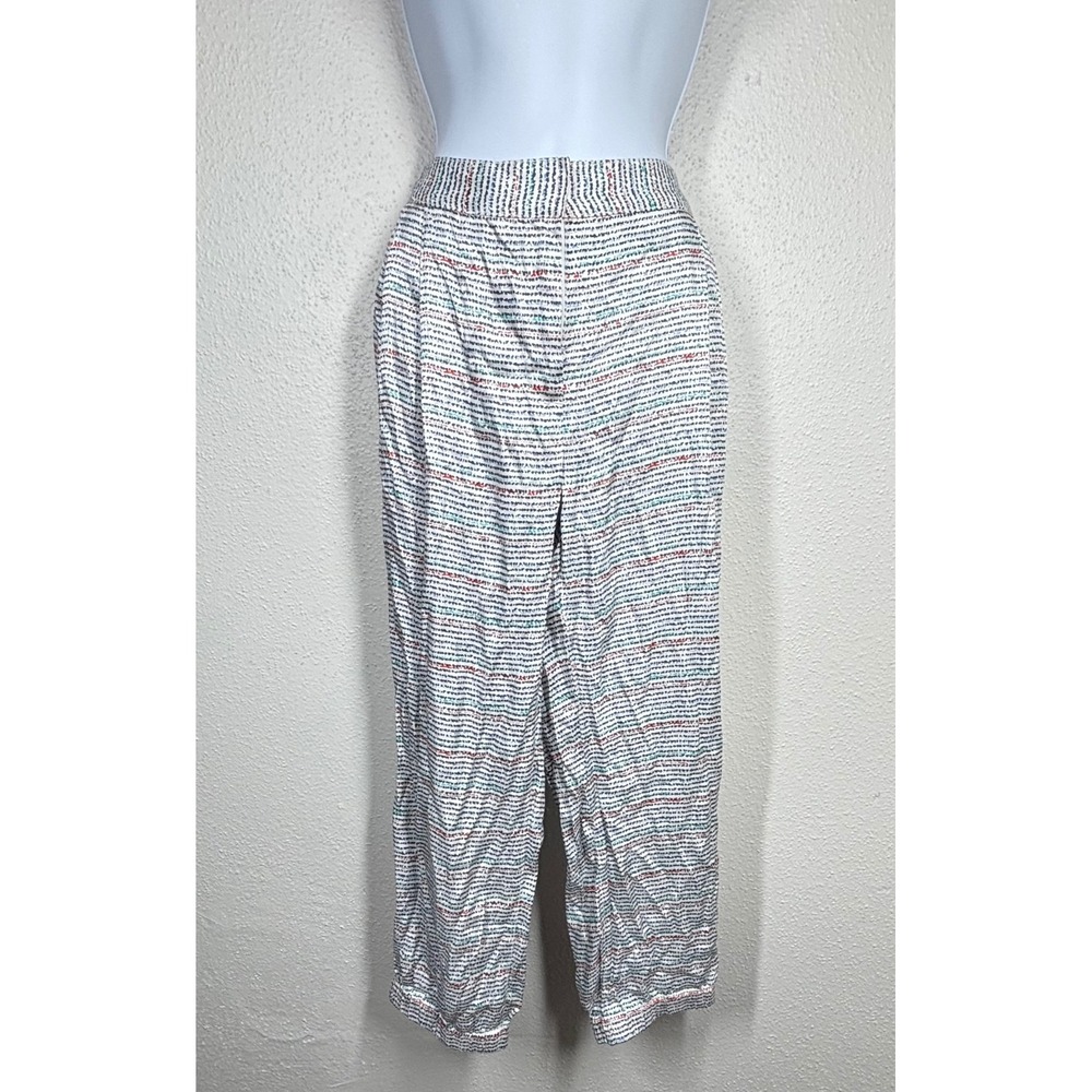 VTG Y2K Armani Exchange Women's 12 Patterned Joggers Pants Silky NWT